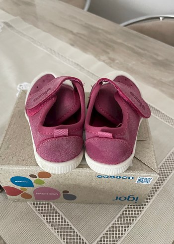 21 Beden pembe Renk Kız Bebek İlk Adım Ayakkabısı Pembe vicco