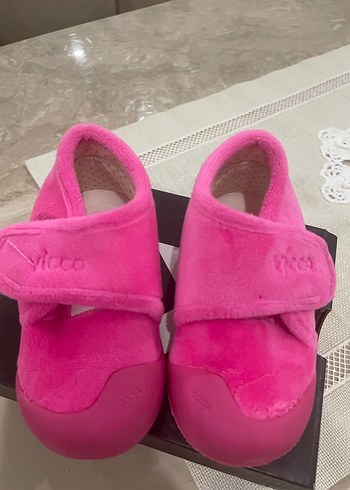 Kız Çocuk Pembe Sıcak Terlik Vicco - Görsel 4