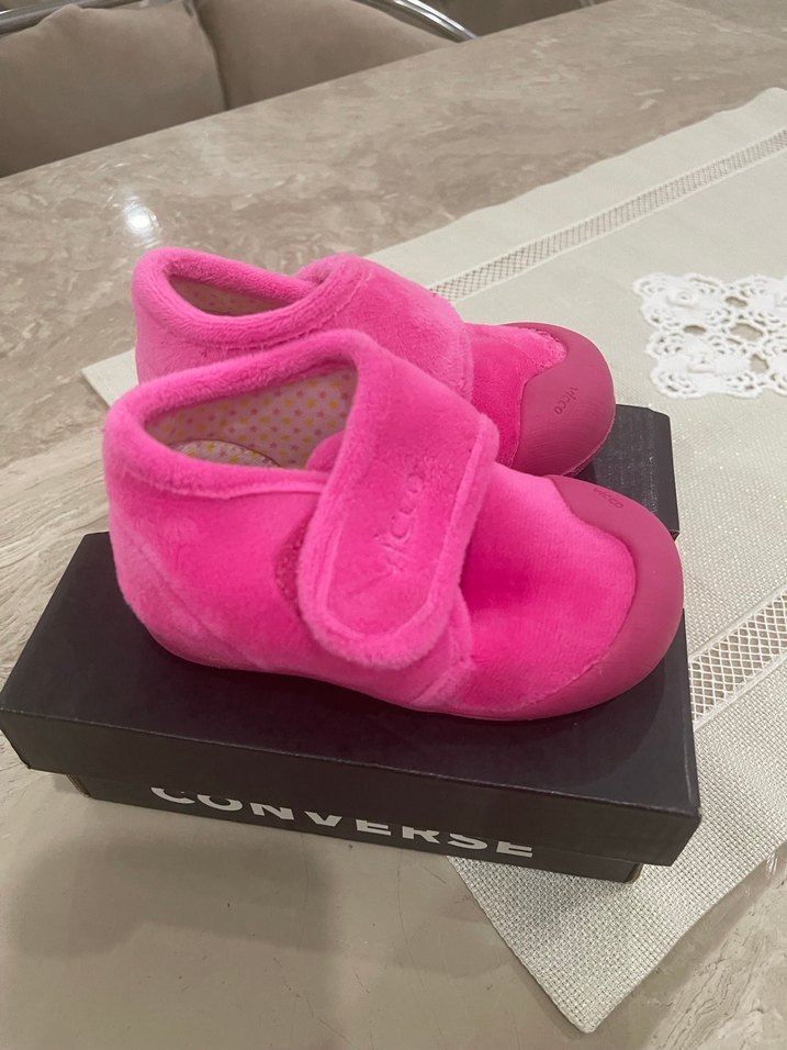 Kız Çocuk Pembe Sıcak Terlik Vicco - Görsel 2