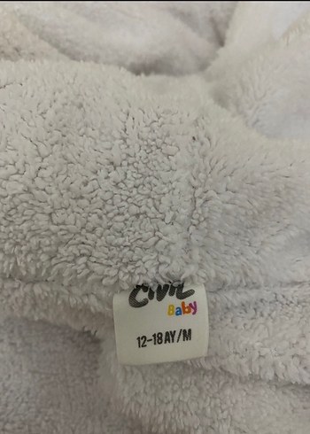 Pembe Örgü Kapüşonlu Bebek Tulumu - Görsel 3