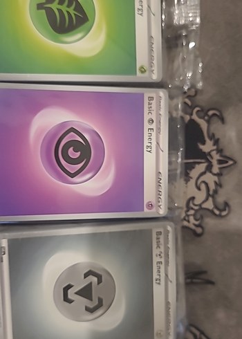 Beden Pokemon Tanesi sealed 50 kart energy kartlari