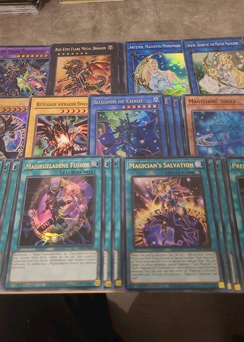  Beden Yugioh Dark Magician core almanca ingilizce