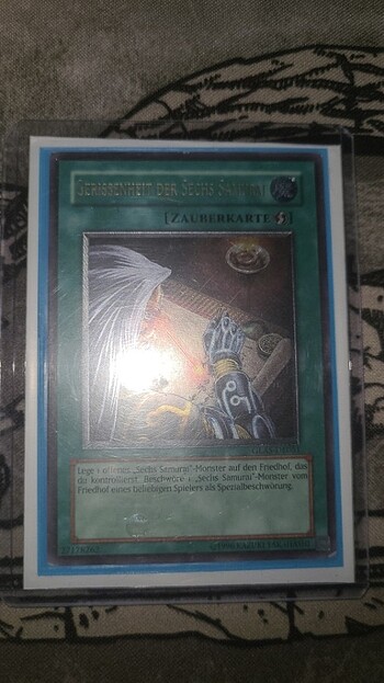  Yugioh Six Samurai Ultimate Rare Almanca 