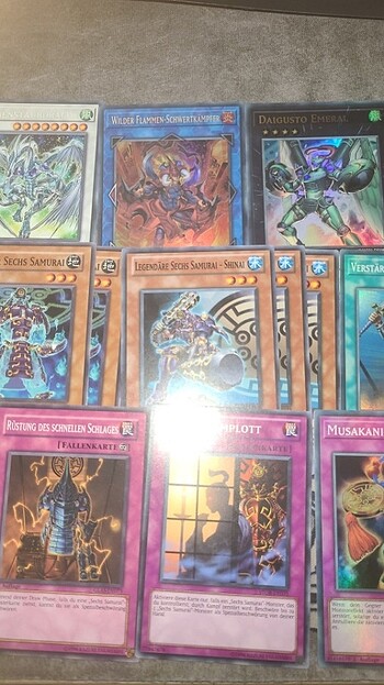  Beden Renk Yugioh Six Samurai Almanca