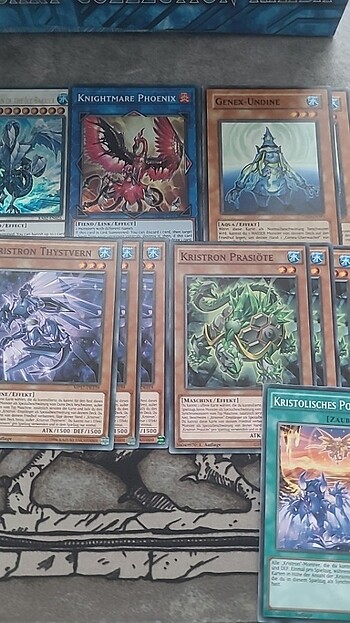  Beden Renk Yugioh Crystron core Almanca