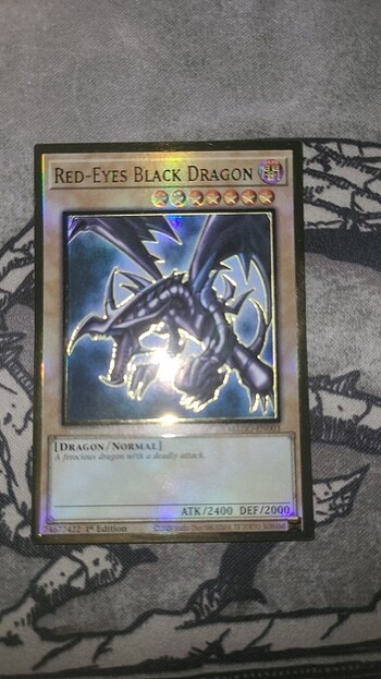 Beden Yugioh Red eyes black Dragon Mago
