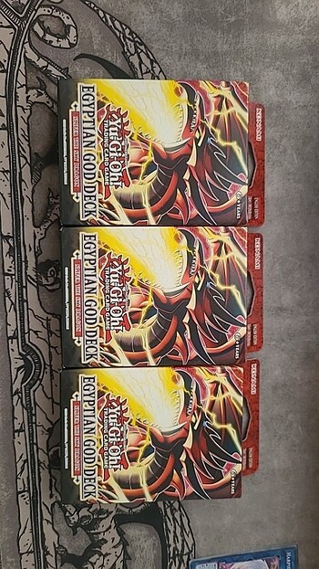 Yugioh Slifer Egyptian God Deck ingilizce