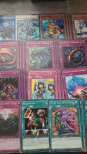 Beden Yugioh Paleo Deck almanca/ingilizce