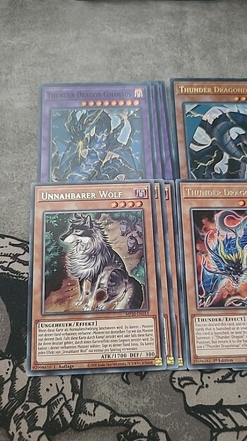  Yugioh Thunder Dragon core