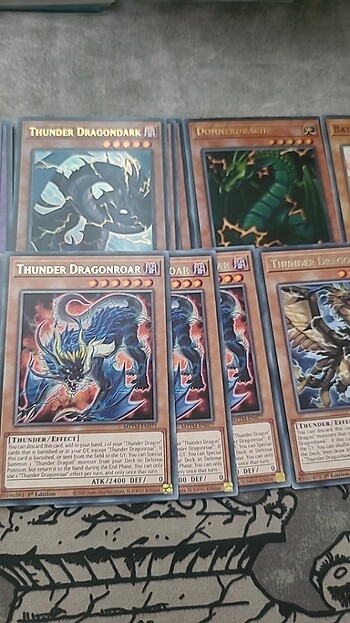  Beden Yugioh Thunder Dragon core