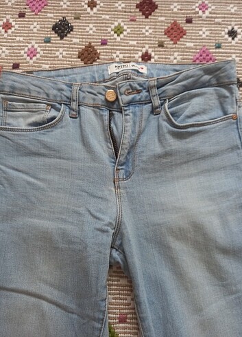 28 Beden Buz mavisi pantolon