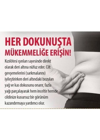 Ultrasonik Vücut Masaj Aleti Beyaz - Görsel 3