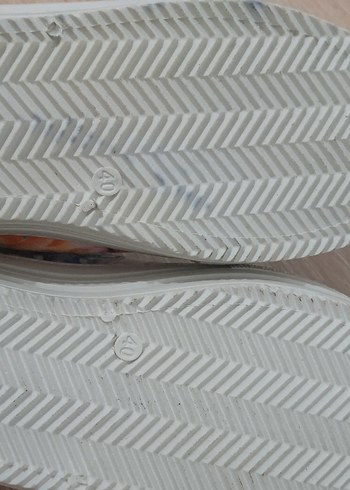 Renkli Batik Desenli Kadın Spor Ayakkabı - Görsel 4