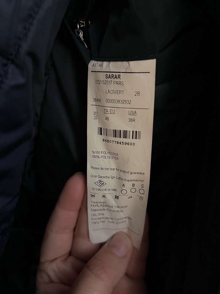 Şehir Stiline Uygun Siyah Kışlık Parka — görsel 10/10
