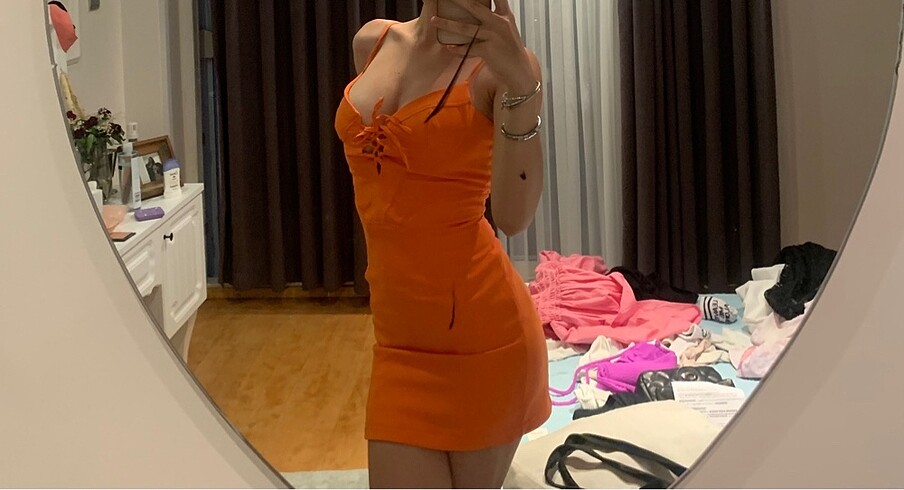 Zara Gece Elbisesi Mini
