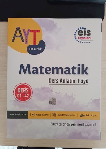 EIS Yayınları AYT Matematik Ders Anlatım Föyü