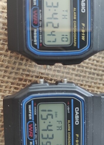 Casio f91 erkek saat 