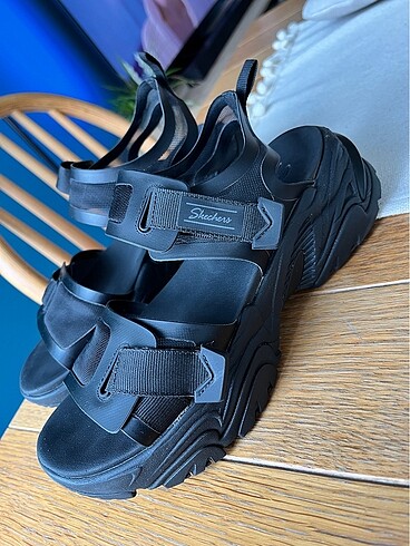 Skechers Skechers D?lites Fresh Catch Kadın Siyah Sandalet
