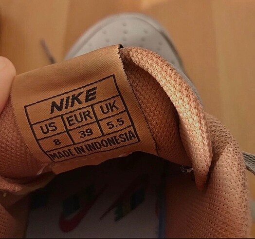 39 Beden Nike Spor Ayakkabı