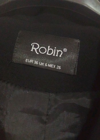 Sırt Kaplan İşlemeli Siyah Kadın Blazer Ceket - Görsel 6