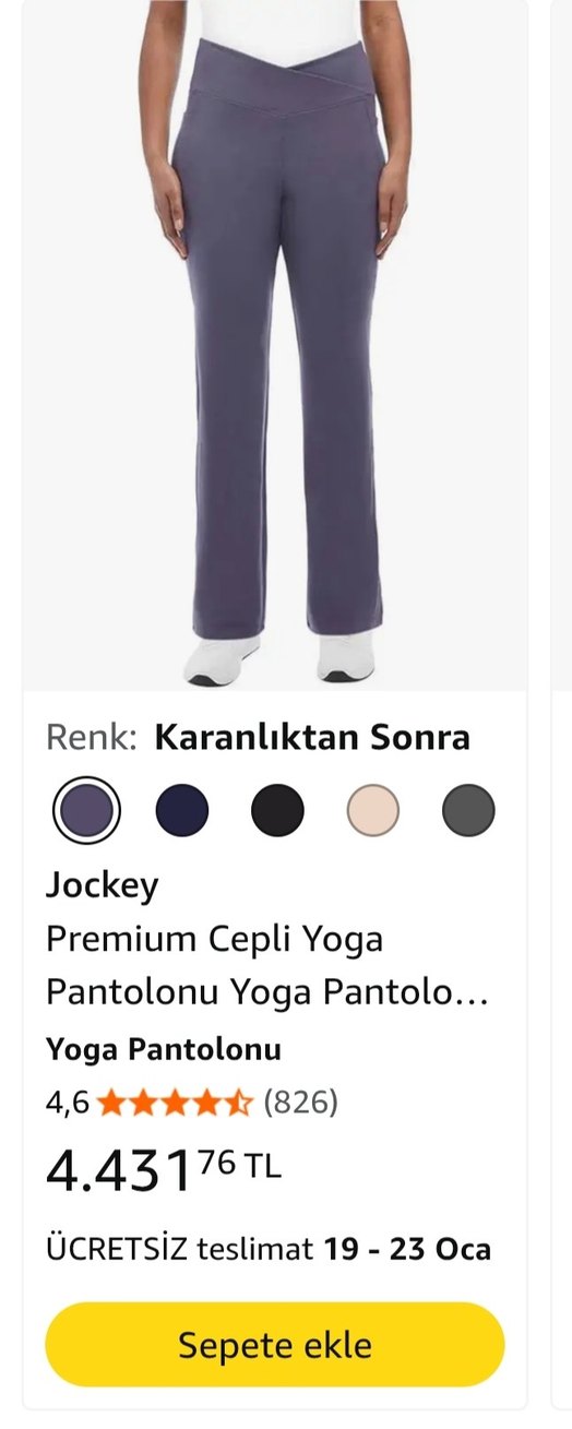 Jockey Yoga Pantolon - Görsel 2
