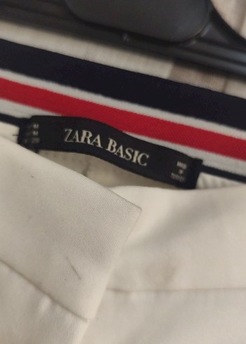 Beyaz Kadın Kumaş Pantolon Midi Boy - Görsel 5