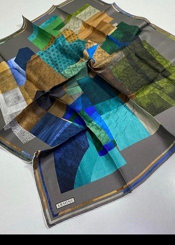 Armine Çok Renkli Kadın Şal - Görsel 5