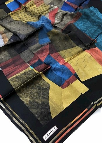 Armine Çok Renkli Kadın Şal - Görsel 6