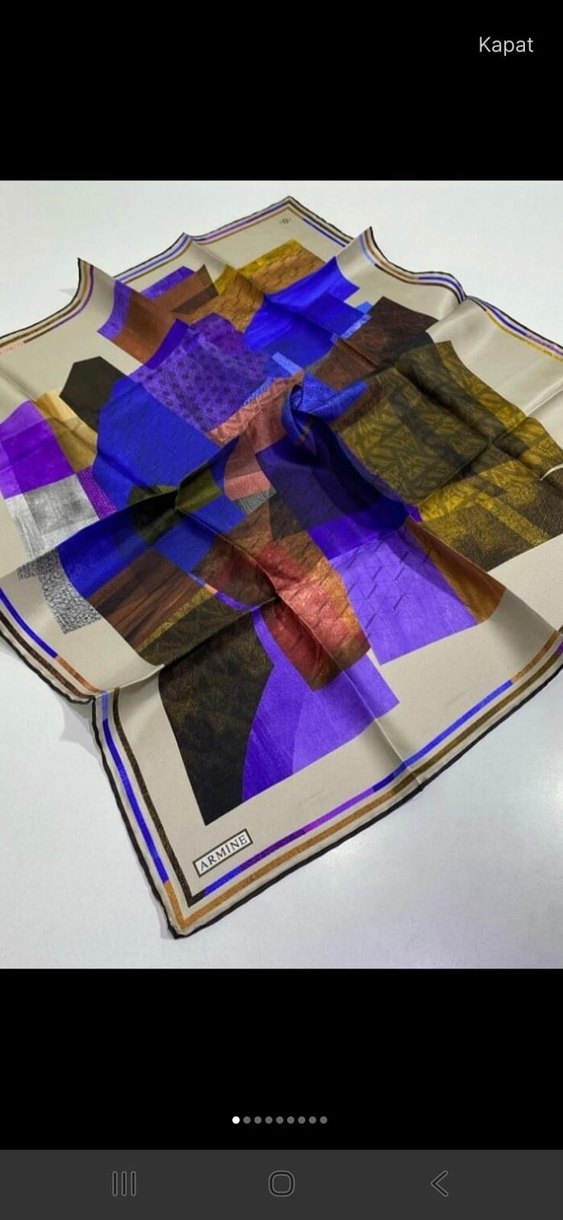 Armine Çok Renkli Kadın Şal - Görsel 3