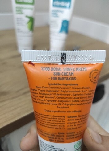 Mustela Siveno güneş kremi ve egzama kremleri
