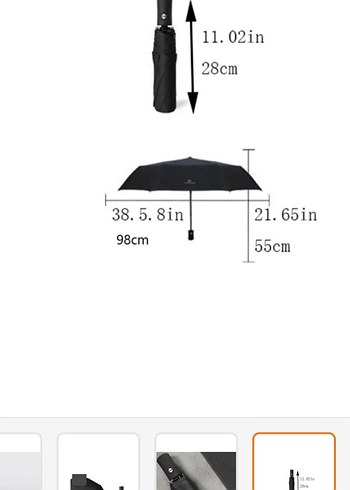 Siyah Şemsiye - Görsel 6