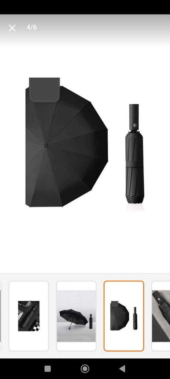 Siyah Şemsiye - Görsel 4