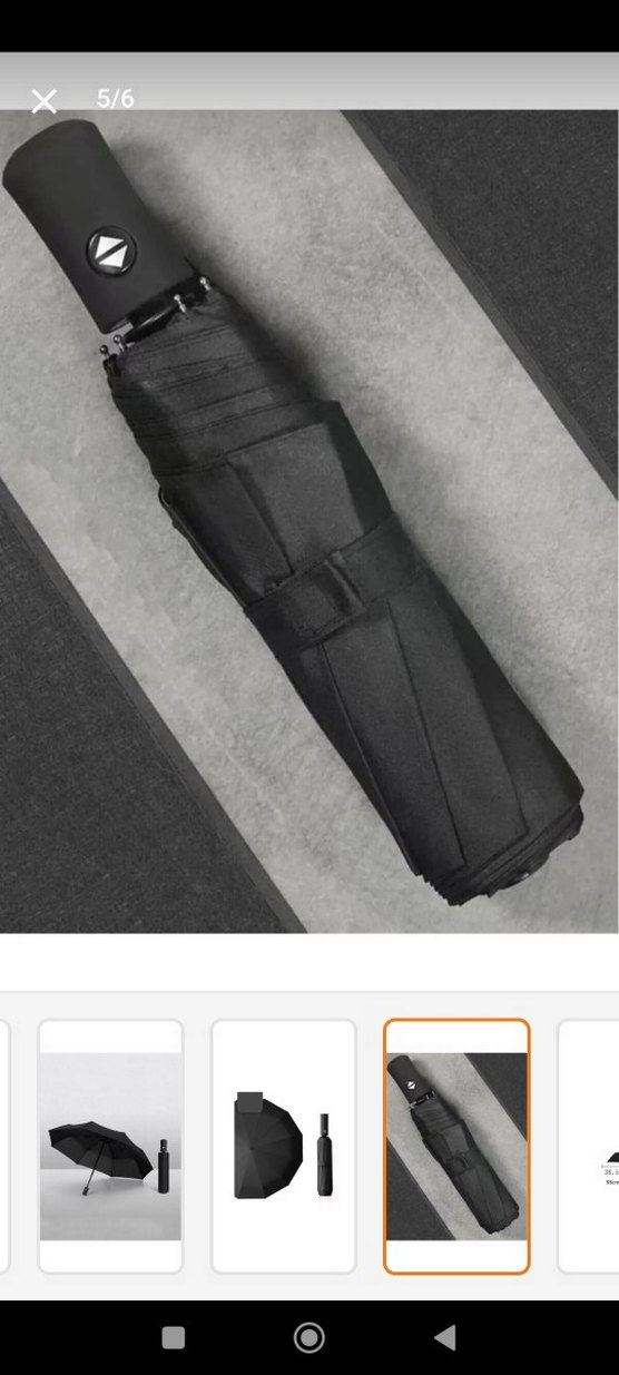 Siyah Şemsiye - Görsel 5