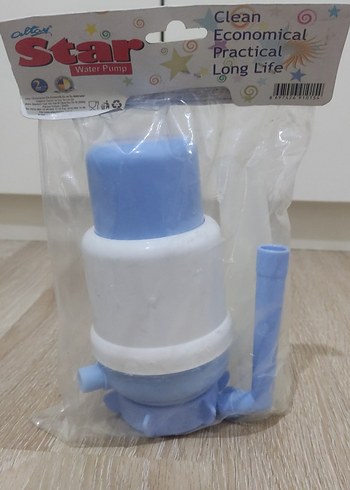 Renkli Mavi Su Pompası