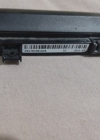 Siyah Toshiba Dizüstü Pil Paketi 2014 - Görsel 2