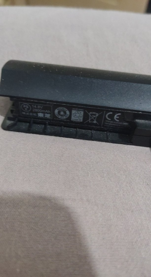 Siyah Toshiba Dizüstü Pil Paketi 2014 - Görsel 3