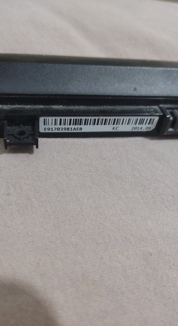 Siyah Toshiba Dizüstü Pil Paketi 2014 - Görsel 2