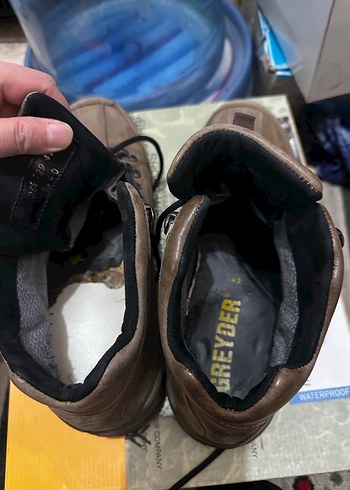 Kahverengi Erkek Outdoor Ayakkabı Tokalı - Görsel 3