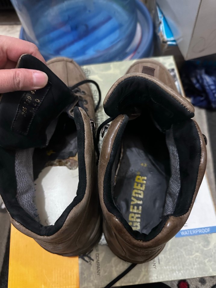 Kahverengi Erkek Outdoor Ayakkabı Tokalı - Görsel 3