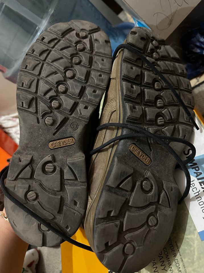 Kahverengi Erkek Outdoor Ayakkabı Tokalı - Görsel 5