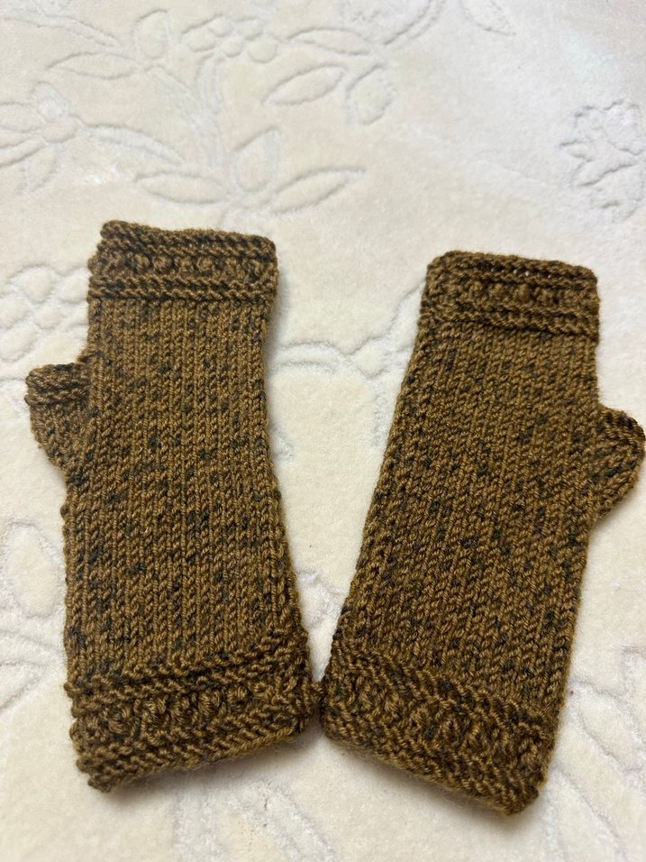 Bohem Tarz Kadın Örgü Eldiven - Görsel 3