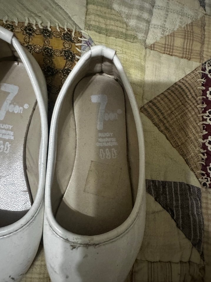 Kız Çocuk Beyaz Babet Ayakkabı - Görsel 5