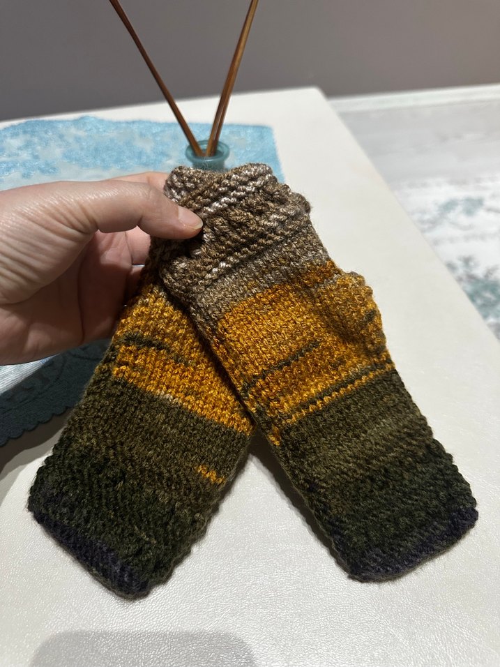 Örgü eldiven - Görsel 2