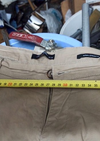 Bej Erkek Regular Fit Günlük Pantolon - Görsel 5