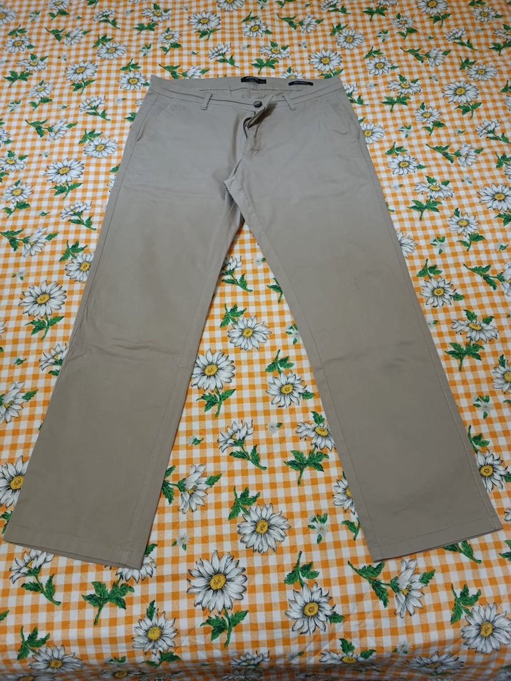 Bej Erkek Regular Fit Günlük Pantolon - Görsel 3