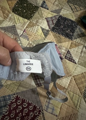 Nakışlı Gri Bohem Sütyen - Görsel 5