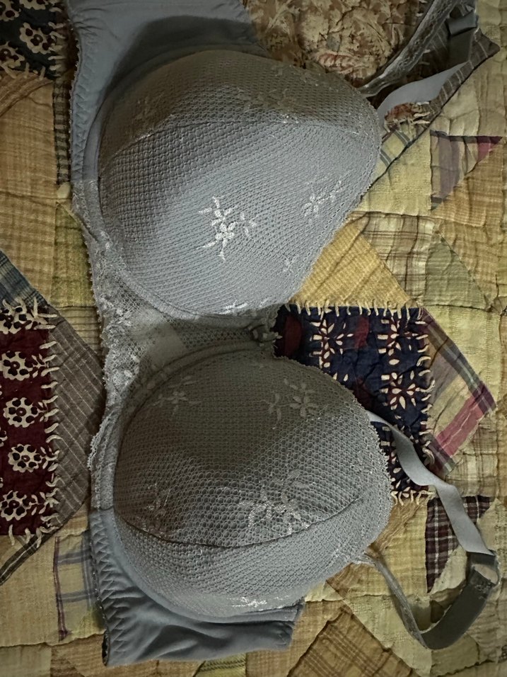 Nakışlı Gri Bohem Sütyen - Görsel 2