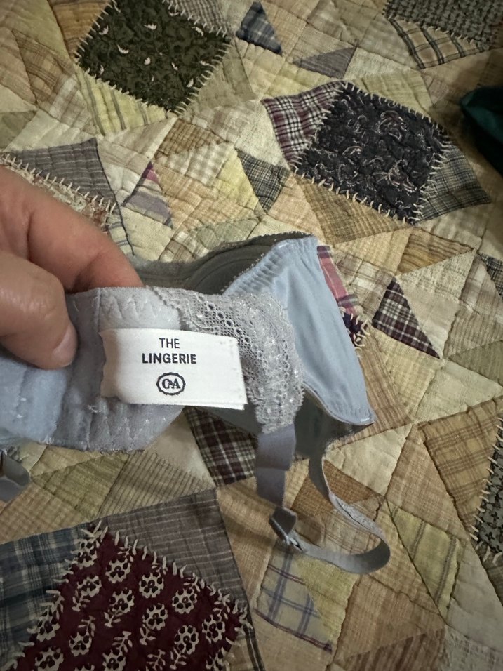 Nakışlı Gri Bohem Sütyen - Görsel 5