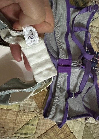 Gri Bohem Tarzı Rahat Sütyen - Görsel 3