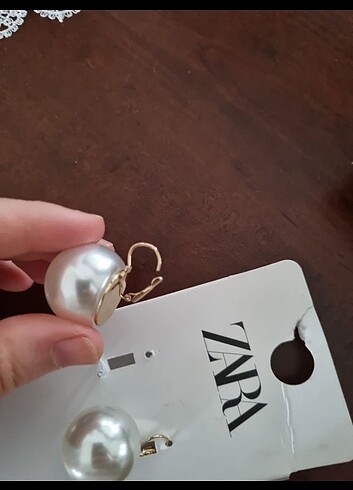 Zara Zqra suni inci küpe